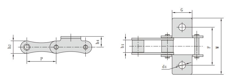 <font color='red'>S42</font>F2K1F1_S型鋼制農機鏈附件